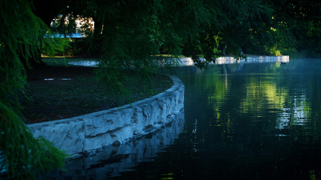 Ashburton Domain Pond Retainment – MagnumStone™ Gravity Wall