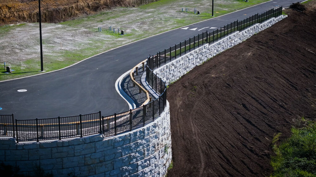 Hawkridge Heights, Tauranga – MagnumStone™ Gravity Wall