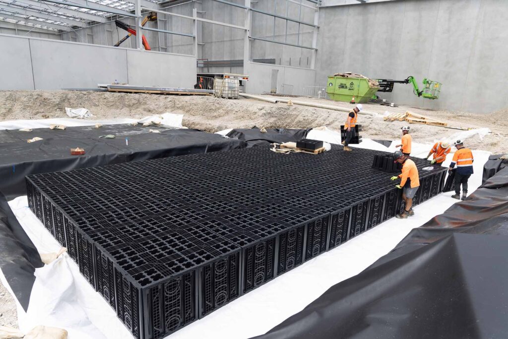 Suntory Oceania Rockstar Warehouse – AquaFort Stormwater System