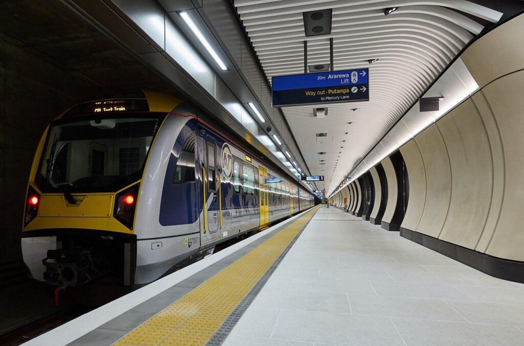 Auckland City Rail Link –  Cavidrain Invert